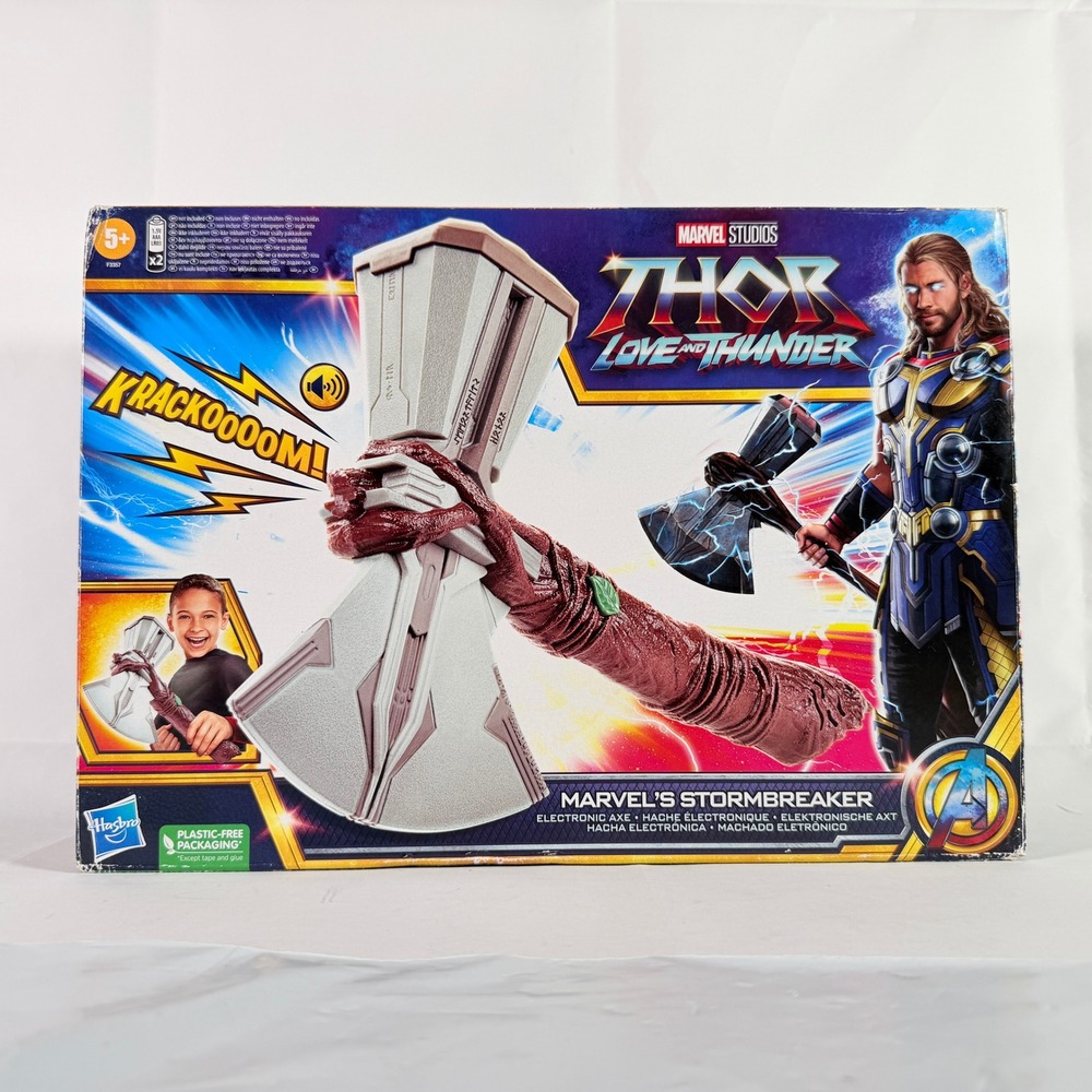 Hasbro Marvel Thor Love and Thunder Stormbreaker Electronic Axe Used Excellent